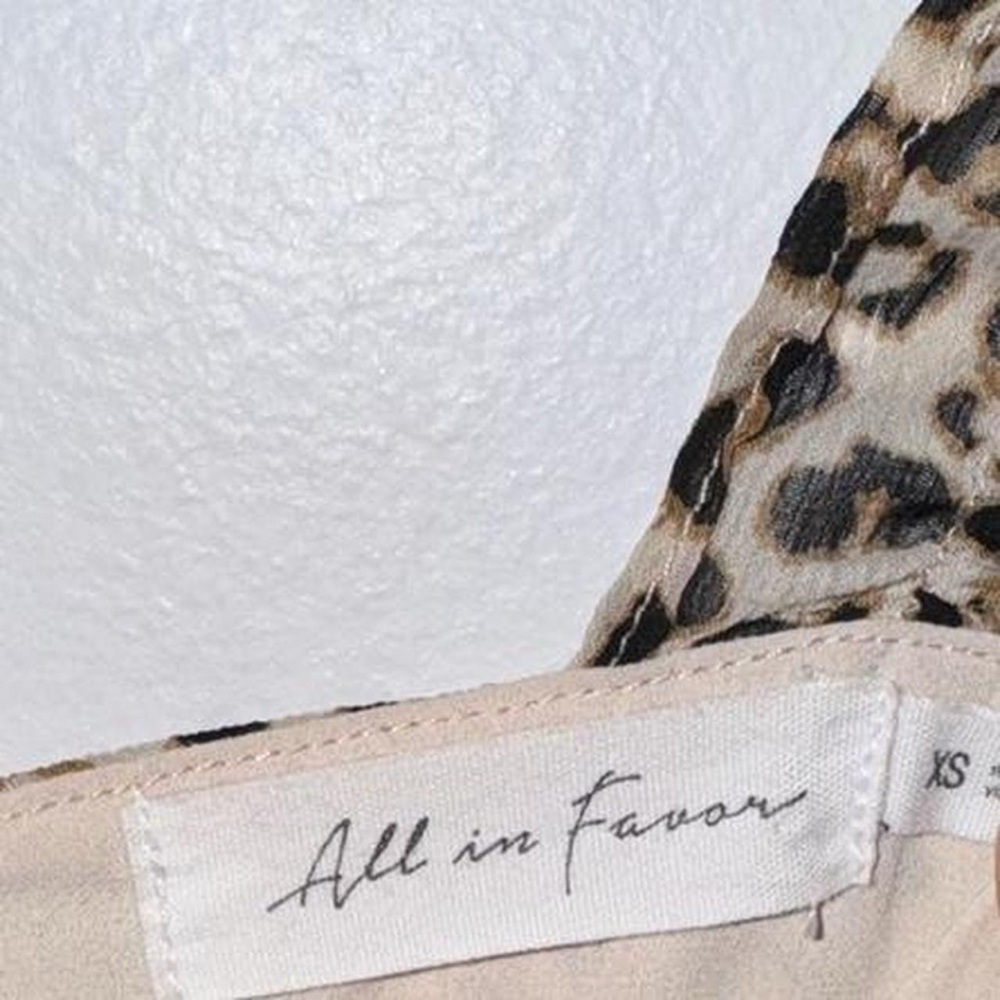 Nordstrom animal print dress xs - Picture 3 of 6